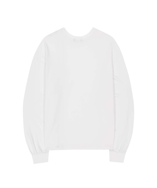 Lace Track Patch Long Sleeve / Off White