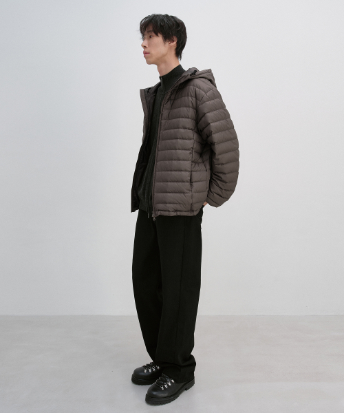 Lightweight Down Jacket BROWN
