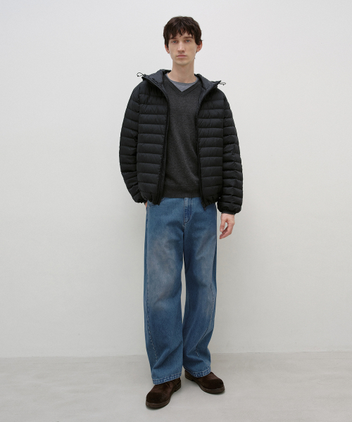 Lightweight Down Jacket BLACK