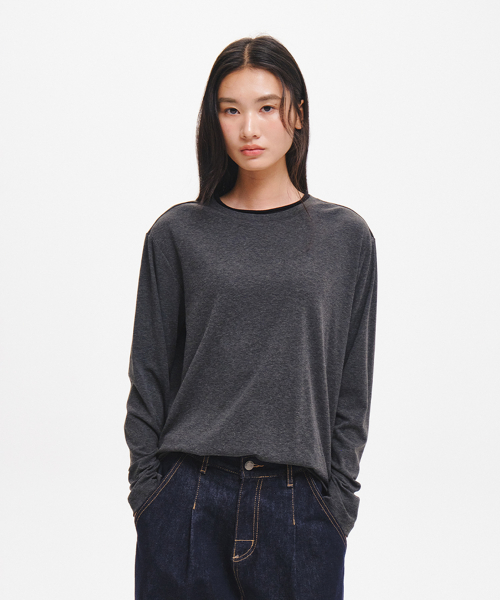 unisex double-lip t-shirt [2col]