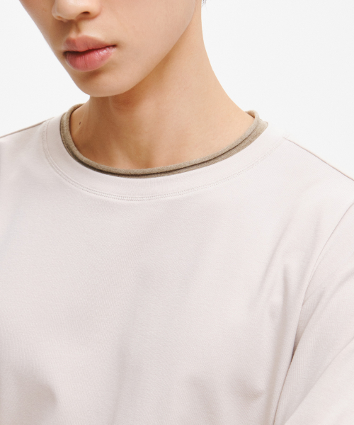 unisex double-lip t-shirt [2col]