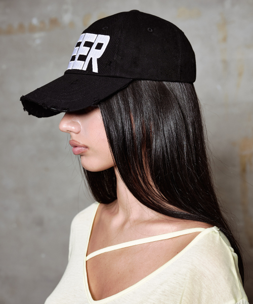 Basic Logo Ball Cap - Black