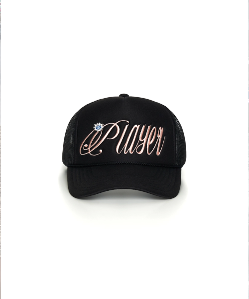 Player Gem Trucker Hat (Black)