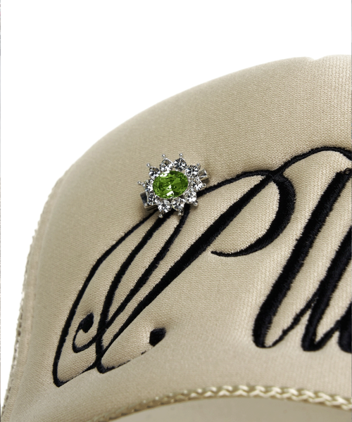 Player Gem Trucker Hat (Beige)