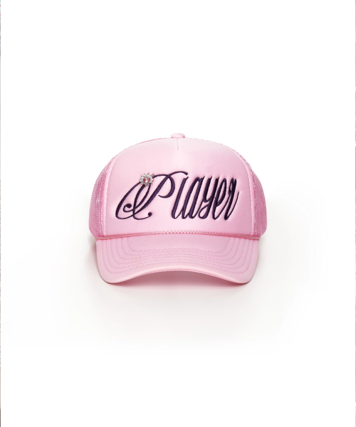 Player Gem Trucker Hat (Pink)