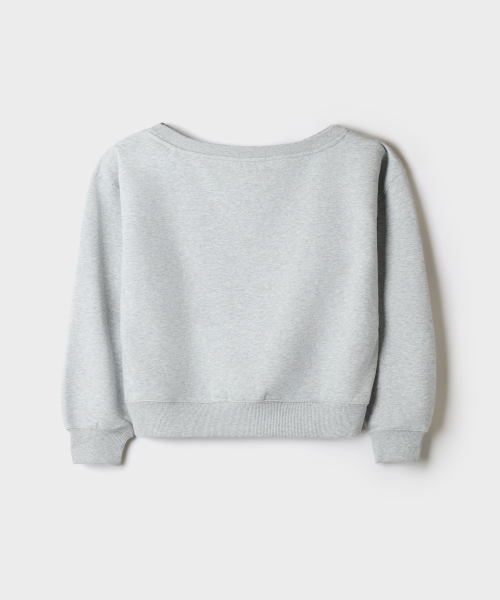 Studded Off-Shoulder Sweatshirt_SPMWG49G40