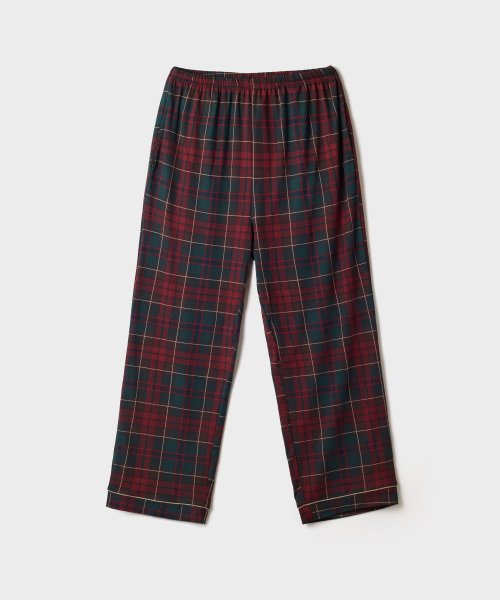 MANGGEUREOJINGOM Peach-Skin Stretch Long-Sleeve Pajamas (Mix)_SPPPG49U11