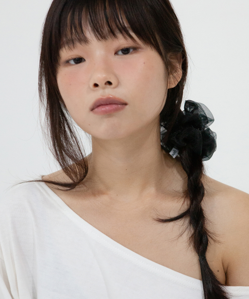 organza daily scrunchie (4color)