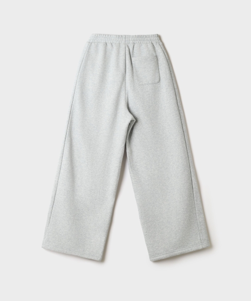 2-WAY Double-Sided Brushed Wide Sweat Pants_SPMTG4TG03