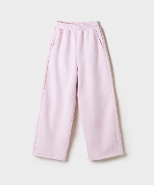 2-WAY Double-Sided Brushed Wide Sweat Pants_SPMTG4TG03