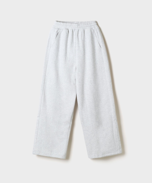 2-WAY Double-Sided Brushed Wide Sweat Pants_SPMTG4TG03