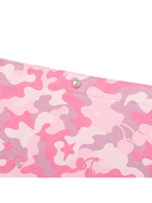 CHERRY CAMO ECO BAG(LIGHT PINK)
