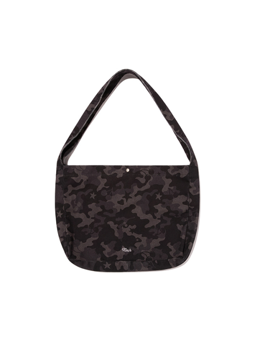 CHERRY CAMO ECO BAG(BLACK)