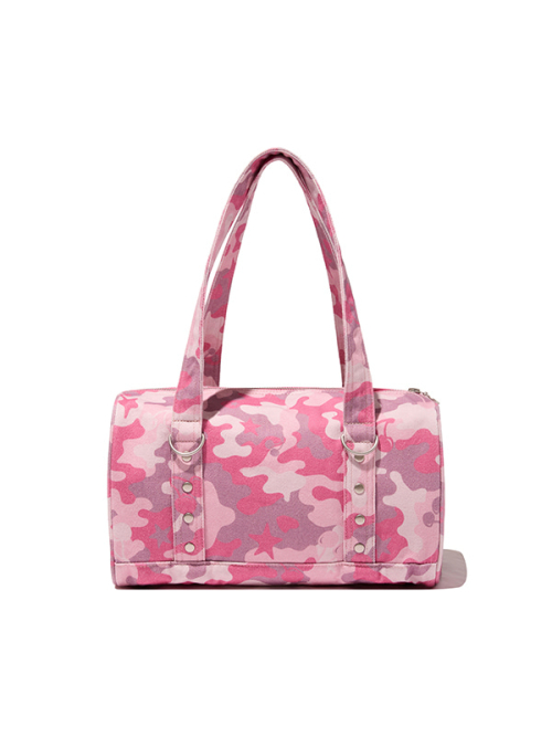 CHERRY CAMO SHOULDER BAG(LIGHT PINK)