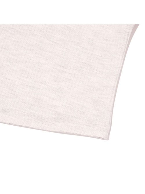 COLOR-MIX RAGLAN WAFFLE LONG SLEEVE(DEEP RED)
