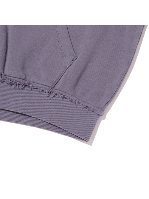 PIGMENT LOOSE-FIT HOODED ZIP-UP(BLUE)