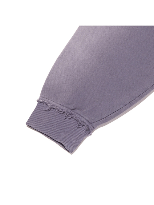 PIGMENT LOOSE-FIT HOODED ZIP-UP(BLUE)