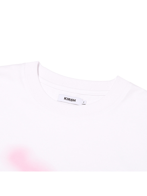 CHERRY CAMO GRAPHIC T-SHIRT(WHITE)