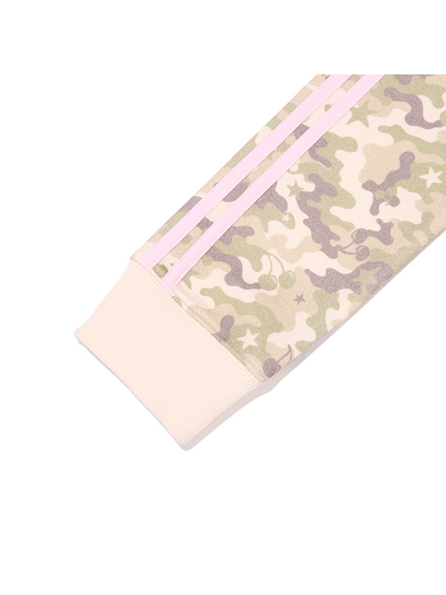 CHERRY CAMO TRACK ZIP-UP(LIGHT KHAKI)