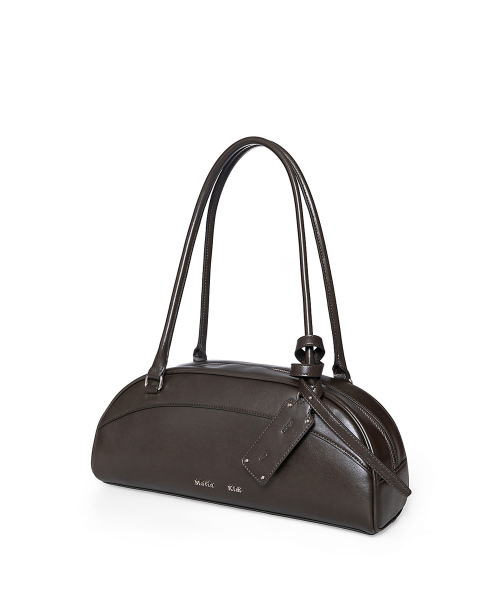 HALFMOON BOWLING BAG IN DARK KHAKI