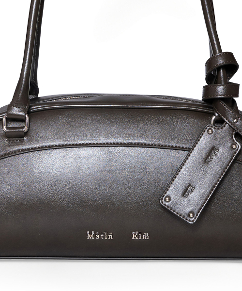 HALFMOON BOWLING BAG IN DARK KHAKI