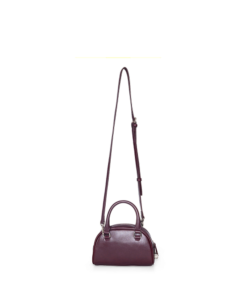HALFMOON BABY BOWLING BAG IN WINE
