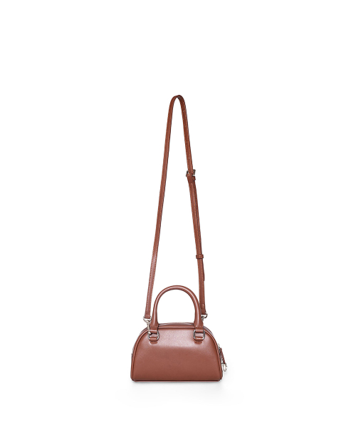 HALFMOON BABY BOWLING BAG IN BROWN