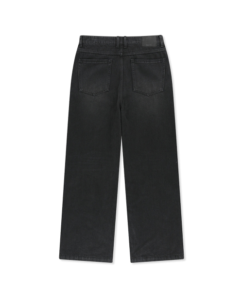 PAINT SPLATTER DENIM PANTS FOR MEN IN BLACK