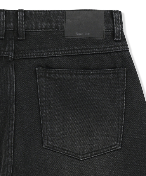 PAINT SPLATTER DENIM PANTS FOR MEN IN BLACK