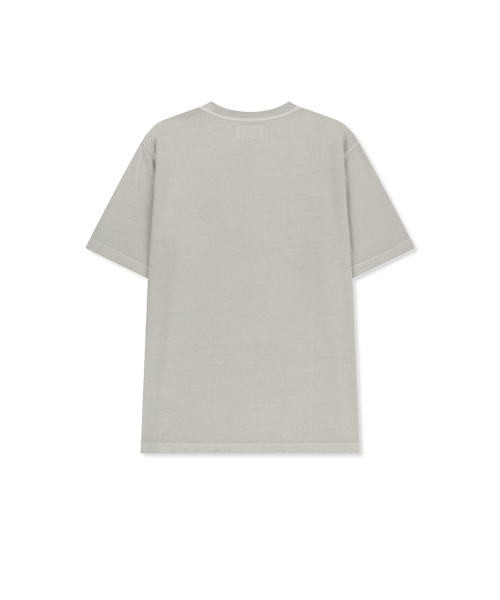 WAFFLE APPLIQUE LOGO TOP IN LIGHT BEIGE