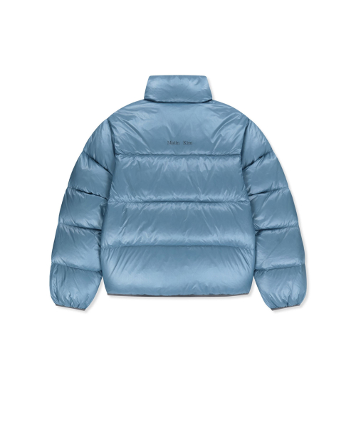 ICON LOGO DOWN JUMPER IN LIGHT BLUE