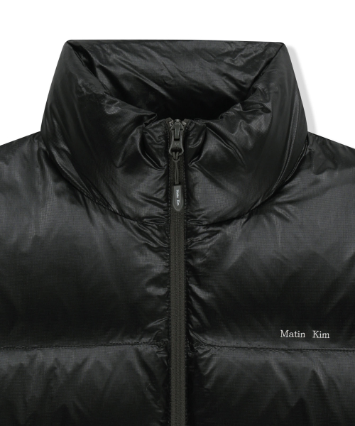 ICON LOGO DOWN JUMPER IN BLACK