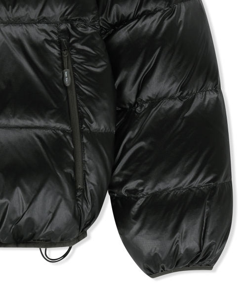 ICON LOGO DOWN JUMPER IN BLACK