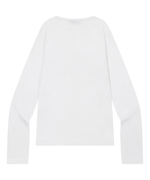 RELVOR JIBRI HEART LONG SLEEVE T (2COLOR)