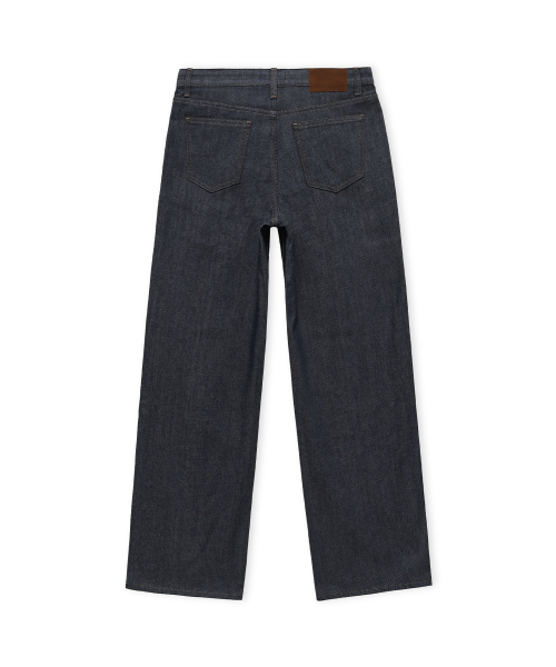 W Low Rise Wide Denim, Indigo
