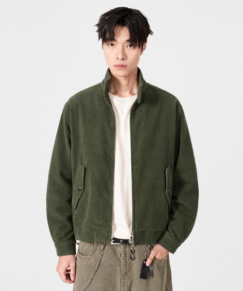 2WAY 에센셜 해링턴 자켓_코듀로이 3 COLOR