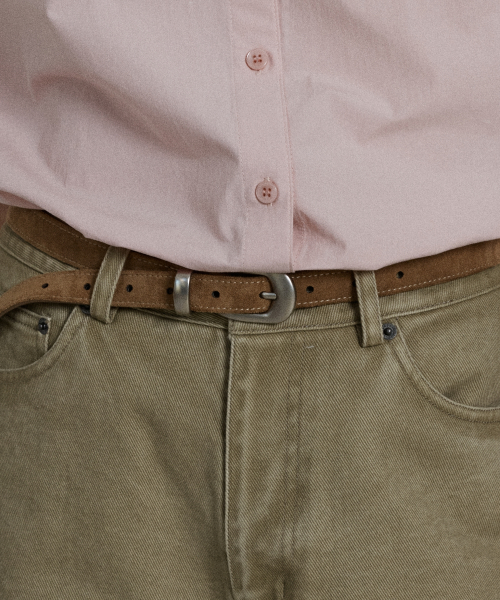 western belt (20mm) - brown