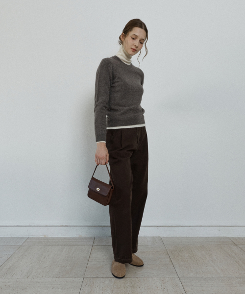 petit maron bag (leather) - wine