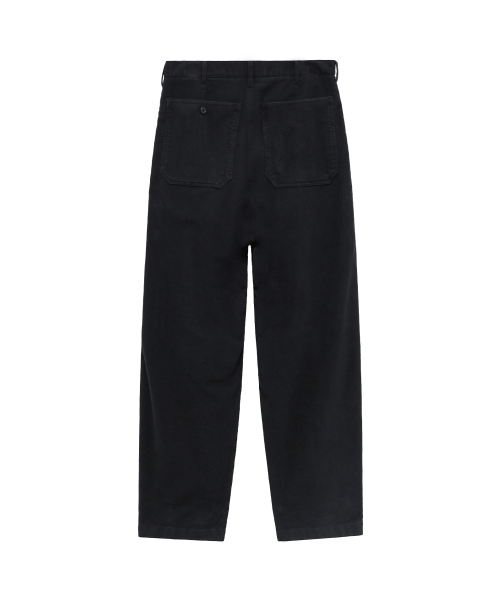 Moleskin French Work Pants, Black