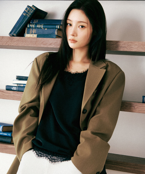 Four-Button Belt Jacket NEW6AJ821_92