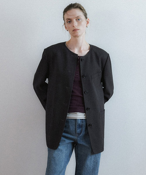 Rib-Stripe Round-Neck Jacket NEW6AJ816_13