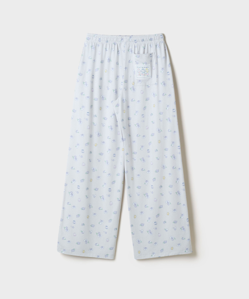 [Meonjakgwi] Fairy Peach Stretch Pajama Bottom (Gray)_SPPPG4TU03
