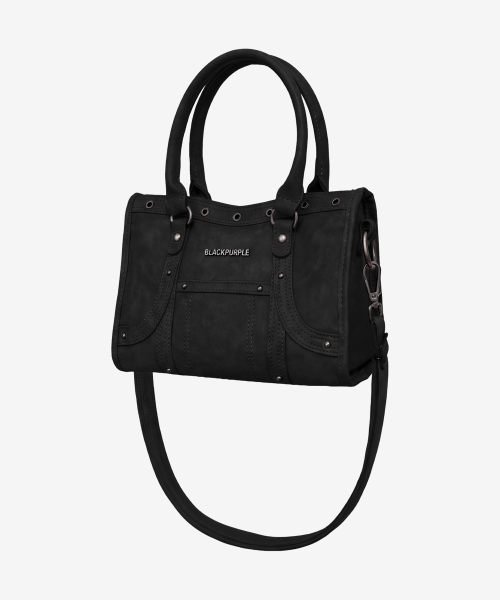 벨튼 로고 미니 토트백_블랙 Velton Logo Mini Tote Bag_Black