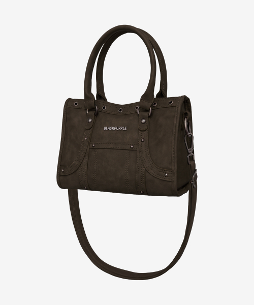 벨튼 로고 미니 토트백_카키 Velton Logo Mini Tote Bag_Khaki