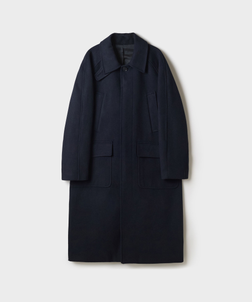 [Wool Blend] Balmacaan Coat_SPJWG4VM02