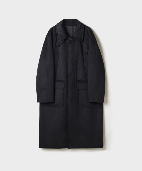 [Wool Blend] Balmacaan Coat_SPJWG4VM02