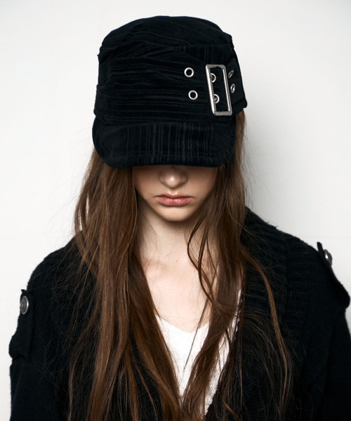 Buckle Mili Cap (BLACK)