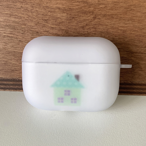 Dot Mint Cottage 에어팟 버즈 케이스