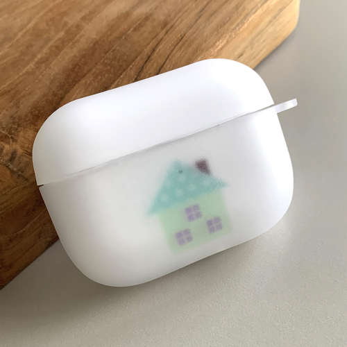 Dot Mint Cottage 에어팟 버즈 케이스
