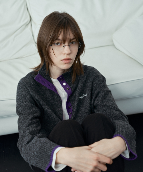Colorblock High-Neck Knit J1KT720D